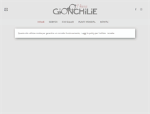 Tablet Screenshot of otticagionchilie.com